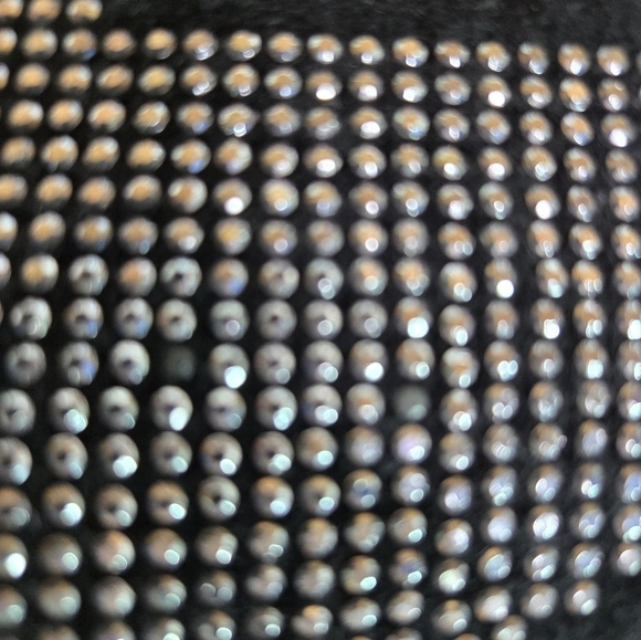 VTG PINK by Victoria's Secret black cashmere studded dog sweater - Picture 6 of 8